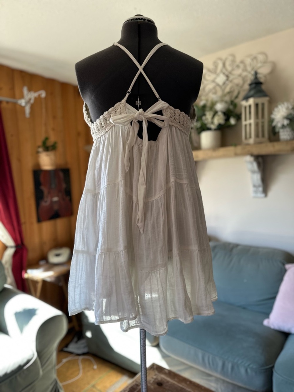 Aerie Textured Mini Sundress - Picture 12 of 16